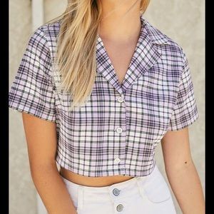 flannel top from “Brandy Melville” (never worn)